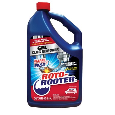 ROTO ROOTER Roto-Rooter Gel Clog Remover 64 oz 351404